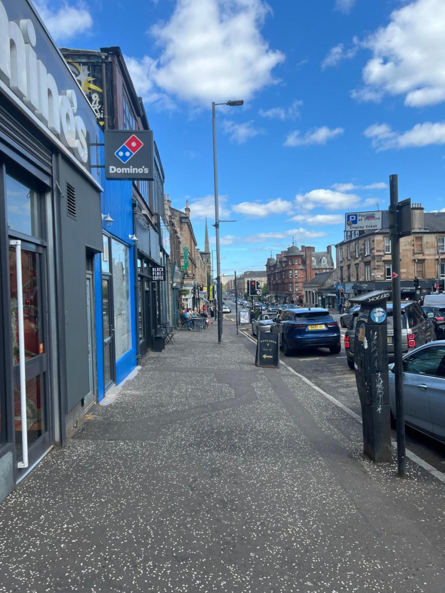 Great Western Road Studio With En Suite Glasgow Exterior foto